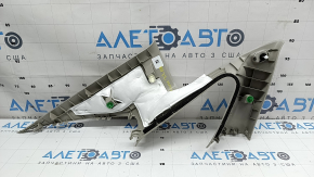 Накладка задней стойки правая Honda Civic XI FE/FL 22-26 4d серая