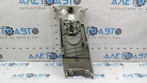 Накладка центральной стойки верхняя ремень правая Honda Civic XI FE/FL 22-26 серая, под химчистку
