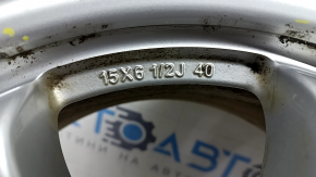 Диск колесный R15x6.5J ET40 Toyota Prius 50 16-22 легкая бордюрка