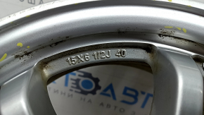 Jantă R15x6.5J ET40 Toyota Prius 50 16-22, culoare margin light