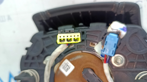 Подушка безопасности airbag в руль водительская BMW X7 G07 19-26 черная, царапина, ржавый пиропатрон