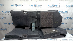 Покрытие пола Toyota Prius 50 16-21 черное, надрыв