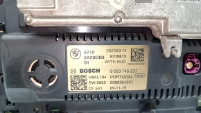 Щиток приборов BMW X7 G07 19-22 12.3", под проекцию, 107к, в копоти, оплавлен корпус