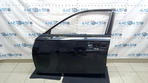 Дверь голая передняя левая Honda Civic XI FE/FL 22-26 US built, черный NH731P, с верхним молдингом хром