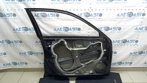 Дверь голая передняя левая Honda Civic XI FE/FL 22-26 US built, черный NH731P, с верхним молдингом хром
