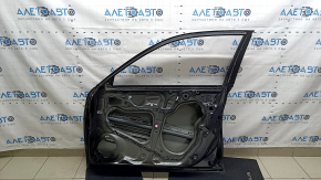 Дверь голая передняя правая Honda Civic XI FE/FL 22-26 US built, черный NH731P, с верхним молдингом хром
