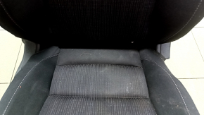Пассажирское сиденье Honda Civic XI FE/FL 22-24 4d без airbag, механическое, ткань черное, под чистку