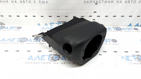 Обрамление рулевой колонки в сборе Honda Civic XI FE/FL 22-26 черное, 2 части