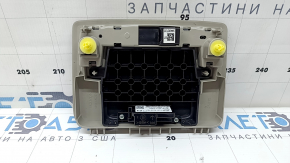 Плафон освещения передний в сборе Honda Civic XI FE/FL 22-26 серый, без люка