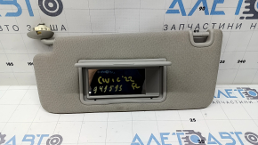 Козырек левый Honda Civic XI FE/FL 22-26 серый, без люка, без крючка, под химчистку