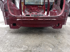 Задняя панель Hyundai Tucson 19-21 комплект 4 части, на кузове, красная