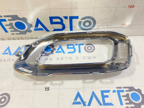 Обрамление накладки заднего бампера нижнее правое Mercedes W167 GLE 350 450 20-26 хром