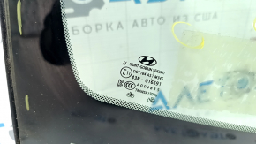 Лобовое стекло Hyundai Tucson 19-21 под камеру, с подогревом зоны дворников, воздух по кромке, сколы