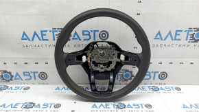 Руль голый Honda Civic XI FE/FL 22-26 резина черный, с накладкой и проводкой, под химчистку