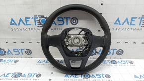 Руль голый Honda Civic XI FE/FL 22-26 резина черный, с накладкой и проводкой, под химчистку