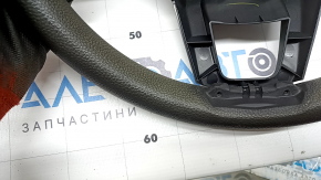 Руль голый Honda Civic XI FE/FL 22-26 резина черный, с накладкой и проводкой, под химчистку