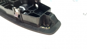 Ornament control ridicare geam dreapta față pentru BMW Seria 4 F36 15-18 Gran Coupe, negru cu crom, suport rupt