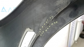 Bara față neaderentă pentru BMW Seria 4 F32/33/36 14-20 cu senzori de parcare, fără spălătoare faruri, fără PMA, neagră, zgârieturi, presată, nisip, găuri nefabricate