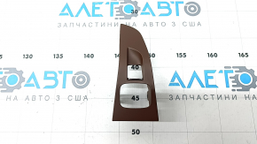 Ornament comandă ridicare geam spate stânga pentru BMW X7 G07 19-26, maro, culoare cafea, sub cortină