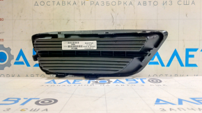 Решетка боковая переднего бампера левая Honda Accord 13-15 под ПТФ