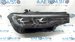 Фара передняя правая в сборе BMW X7 G07 19-22 LED с блоками, без кронштейна и уплотнителя, мусор внутри