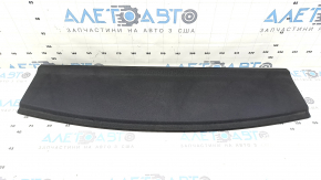 Полка задняя BMW 4 F36 15-20 Gran Coupe, передняя часть, черная, выгорела