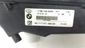 Противотуманная фара птф правая BMW X7 G07 19-22 LED, под полировку