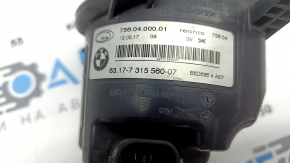 Противотуманная фара птф правая BMW 4 F32/33/36 14-20 LED, под полировку