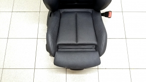 Пассажирское сидение BMW 4 F36 15-20 Gran Coupe с airbag, электрическое, подогрев, кожа черная SCHWARZ, Sport, с подголовником