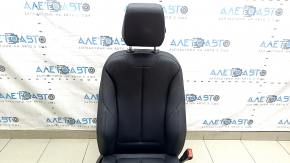 Пассажирское сидение BMW 4 F36 15-20 Gran Coupe с airbag, электрическое, подогрев, кожа черная SCHWARZ, Sport, с подголовником