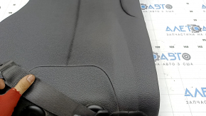 Scaune spate, rândul 2, stânga sus, BMW Seria 4 F36 15-20 Gran Coupe, fără trapă, piele neagră, cu centură de siguranță, sport, curățabil chimic