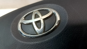 Подушка безопасности airbag в руль водительская Toyota Camry v50 12-14 usa LE, облез хром, царапины