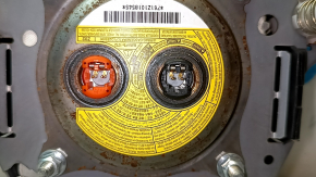 Подушка безопасности airbag в руль водительская Toyota Camry v50 12-14 usa LE, облез хром, царапины