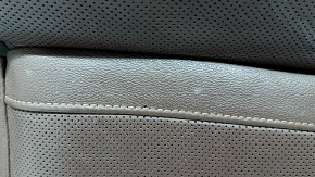 Tapițerie pernă scaun șofer pentru BMW X7 G07 19-22, piele maro, culoare cafea, Comfort, încălzită, cu ventilatoare, piele topită, zgârieturi, cusături rupte