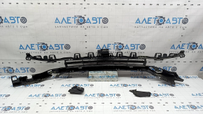 Нижняя решетка переднего бампера BMW 4 F32/33/36 14-20 без радара, отсутствует фрагмент, треснута