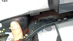 Нижняя решетка переднего бампера BMW 4 F32/33/36 14-20 без радара, отсутствует фрагмент, треснута