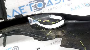 Нижняя решетка переднего бампера BMW 4 F32/33/36 14-20 без радара, отсутствует фрагмент, треснута