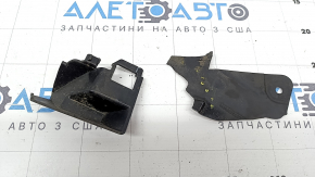 Нижняя решетка переднего бампера BMW 4 F32/33/36 14-20 без радара, отсутствует фрагмент, треснута