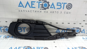 Обрамление решетка птф правое BMW 4 F32/33/36 15-20 Sport/Luxury line, частично открытая, царапина