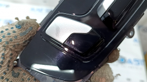 Comandă scaun spate dreapta, al doilea rând, BMW X7 G07 19-26, negru lucios cu crom, uzat
