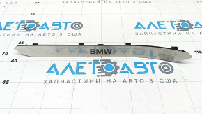 Вставка накладки порога задняя левая BMW X7 G07 19-26 хром с подсветкой под 7 мест, царапины