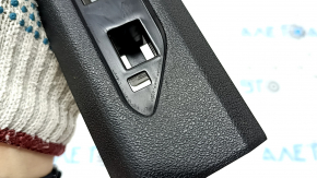 Накладка порога передняя левая BMW X7 G07 19-26 черная Schwarz, царапины