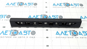 Ornamente prag ușă dreapta față pentru BMW X7 G07 19-26, negru, zgârieturi