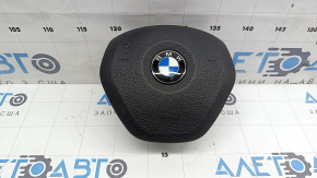 Подушка безопасности airbag в руль водительская BMW 4 F32/36 14-20 Coupe, Gran Coupe, черная
