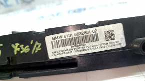 Панель управления мультимедиа центральная BMW 4 F32/33/36 14-20 под навигацию, хром обрамление, царапины
