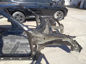 Четверть передняя правая Honda Civic XI FE/FL 22-24 на кузове, черная