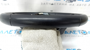 Volan BMW X7 G07 19-22 din piele neagră cu padele încălzite pentru schimbarea vitezelor, asistență la condus, sport, cu cablaj, îndoit, zgârieturi, necesită curățare