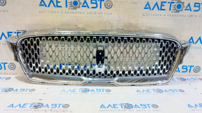 Решетка радиатора grill Lincoln MKZ 17-20 хром