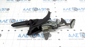 Рычаг стояночного тормоза BMW 4 F32/33/36 14-20 с рукояткой и кожухом, потерт