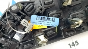 Накладка обшивки двери карточки задняя правая BMW X7 G07 19-22 под дерево Fineline Stripe с хром, с подсветкой